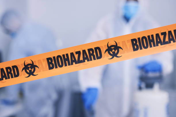 Professional Biohazard technician working in Caroline, WI